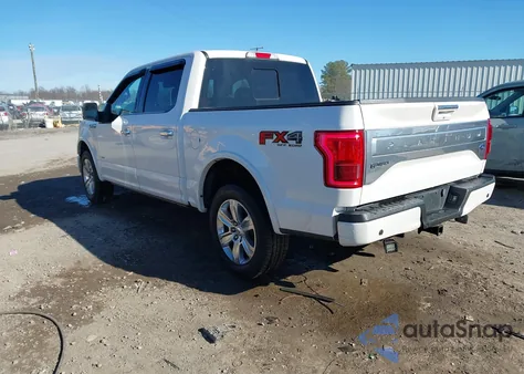 2016 Ford F-150 Platinum from USA, damaged, VIN 1FTEW1EG6GFA44205
